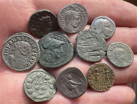 Romeinse Republiek Romeinse Rijk Lot of 10 Æ and AR Catawiki