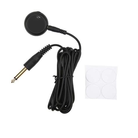 Surenhap Micro De Guitare Mini Transducteur De Microphone De Contact De