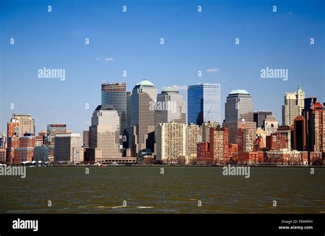 The Lower Manhattan Skyline Stock Photo - Alamy