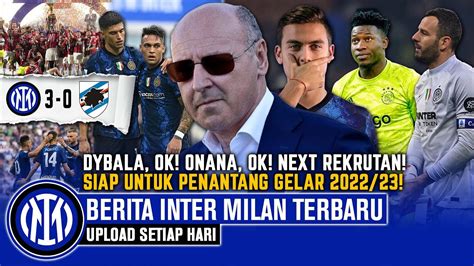 Berita Inter Milan Terbaru Hari Ini Perubahan Besar Selamat Milan