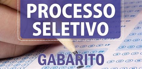 Gabarito Provis Rio Do Processo Seletivo J Esta Dispon Vel R Dio