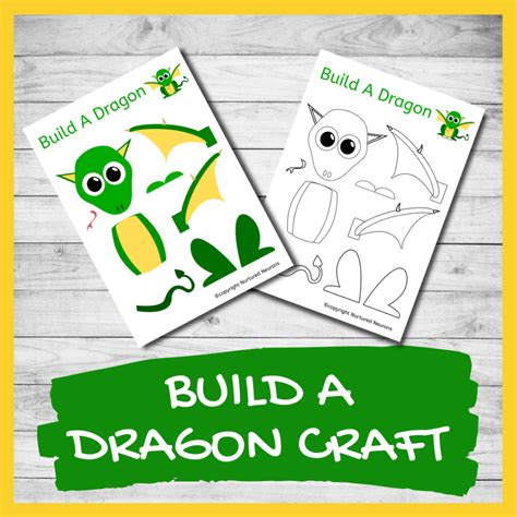 Printable Dragon Craft