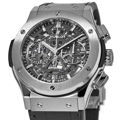 Hublot Classic Fusion Aerofusion Chronograph 45mm Titanium Mens Watch