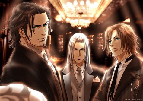 Sephiroth Genesis Rhapsodos And Angeal Hewley Final Fantasy And 2