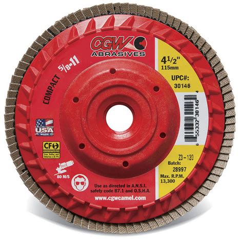 Finishing Flap Disc 30164 CGW Abrasives