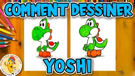 Comment Dessiner Yoshi Rapidement Youtube