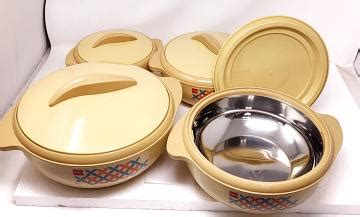 Cello Sizzler Casserole Insulated Hot Pot Food Warmer Piece Set Desiclik Usa