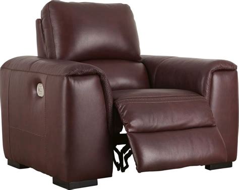 Signature Design By Ashley® Alessandro Garnet Power Recliner Big Sandy Superstore Furniture