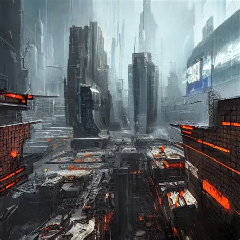 Masterpiece Epic Concept Art Of City Half Life Stable Diffusion