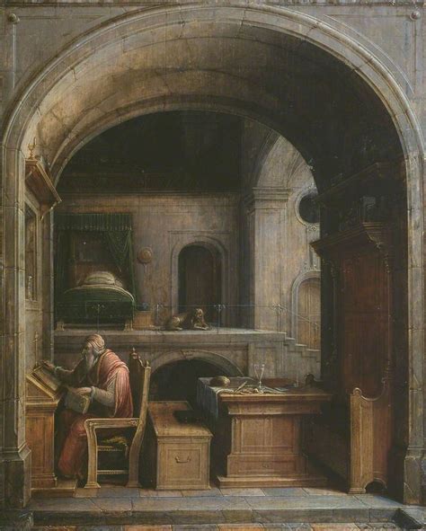 Saint Jerome In His Study San Jerónimo En Su Estudio 1624