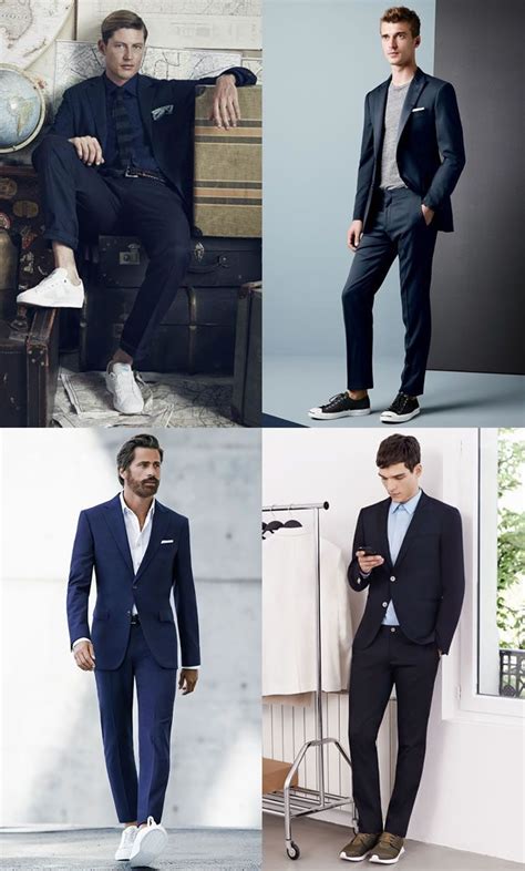 5 New Ways To Wear A Suit Suits And Sneakers Sneakers Outfit Men