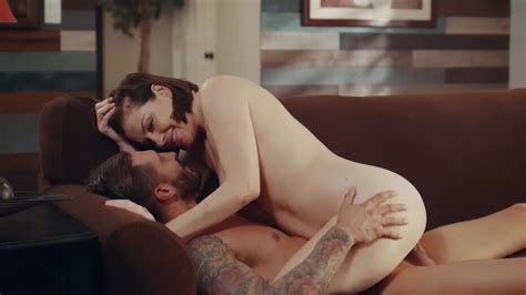 Sovereign Syre Pleasuring Handsome Tattooed Guy On The Couch Movie Quinton James MILF Fox