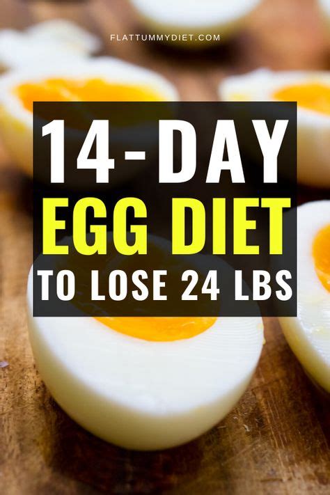 Boiled Egg Diet Plan Lose 24 Pounds In Just 14 Days In 2020 Boiled