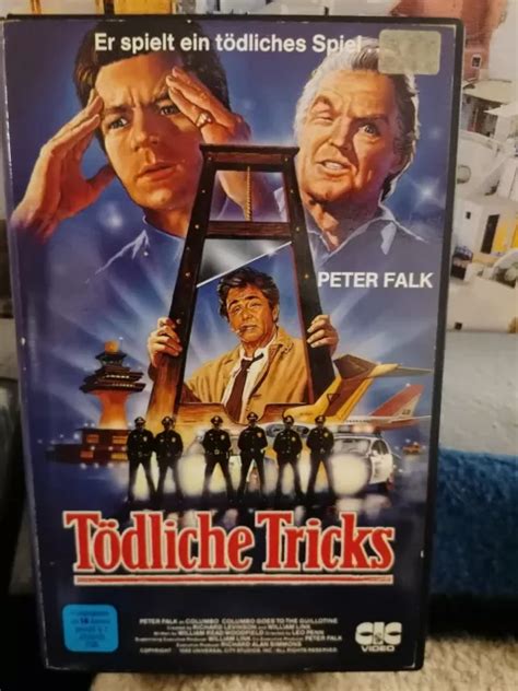 Vhs Cic RaritÄt Peter Falk Ist Columbo TÖdliche Tricks 1989 Uncut