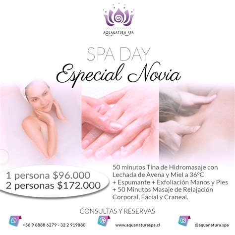 Spa Day Especial Novia AQUANATURA SPA