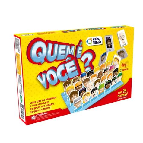 Jogo Quem E Voce Pais E Filhos Novo Games Eletronicos