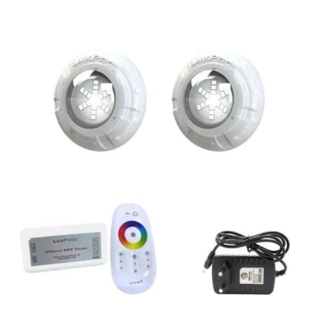 Kit Led Piscina M Leds W M Dulo Rgb Fonte Luxpool