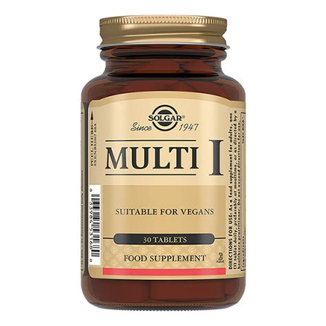 Мультивитамины, Multi I, Solgar, 30 капсул - купить Мультивитамины в ...