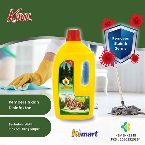 Jual KIBOL Karbol Disinfektan Aktif Pembersih Lantai Pengusir Serangga