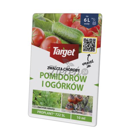 Środek Grzybobójczy Proplant 722 Sl Pomidor Ogórek 10ml Target Zielen24pl