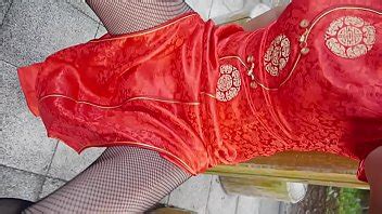 japonés crossdresser qipao medias XVIDEOS