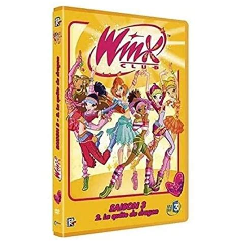 DVD WINX CLUB Saison 3 Volume 2 La quête du dragon EUR 6 96