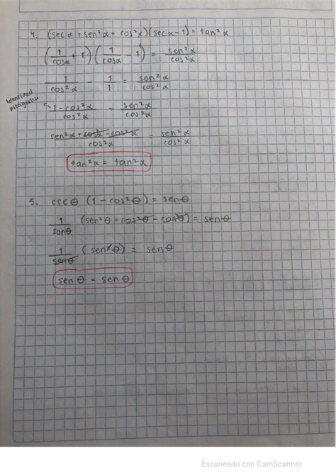 SOLUTION Identidades trigonométricas resuelto Studypool