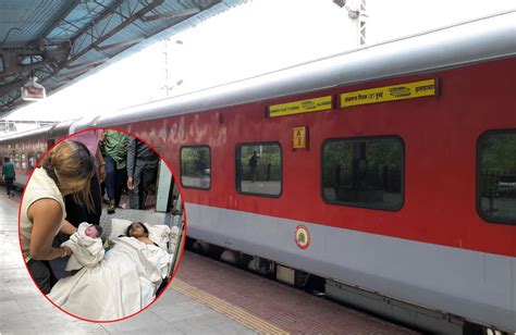 Woman Delivers Baby In Ltt Prayagraj Duronto Express By Tc Co Passenger