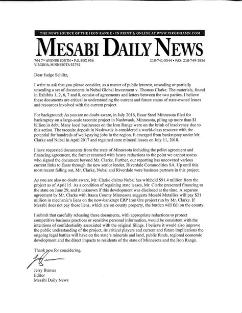 Judge to consider MDN request | News | mesabitribune.com