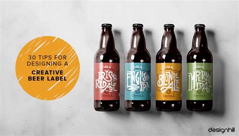 30 Tips For Designing A Creative Beer Label