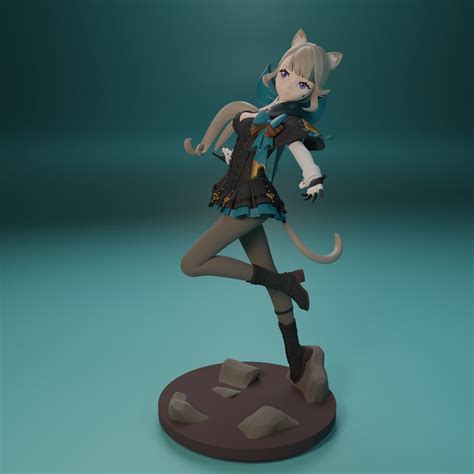 Lynette From Genshin Impact 3d Model 3d Printable Cgtrader