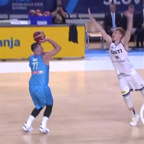 Clutchpoints On Twitter Luka Doncic Just Toying With Estonia He S