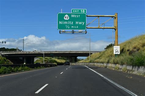 Interstate H West Queen Liliuokanai Freeway Aaroads Hawaii