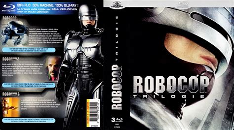 Jaquette Dvd De Robocop Trilogie Blu Ray Cin Ma Passion