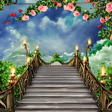 Stairway To Heaven Graphic Creative Fabrica