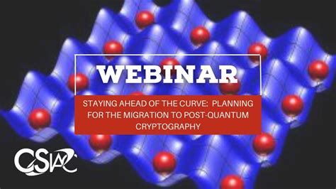 Staying Ahead Of The Curve Planning For The Migration To Post Quantum