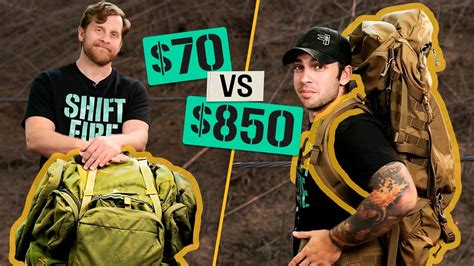 Spec Ops Test Cheap Vs Expensive Rucksacks Youtube