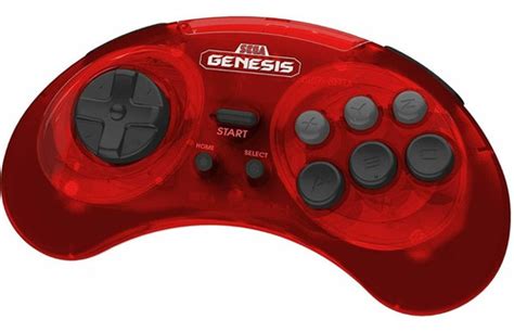 Controle Mega Drive Retro Bit Sem Fio Oficial Sega Fa O Mercadolivre