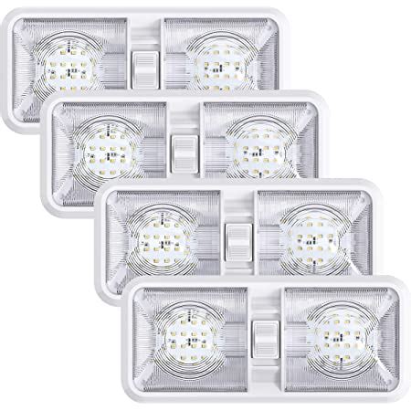 Amazon Kohree Pack V Led Rv Ceiling Double Dome Light