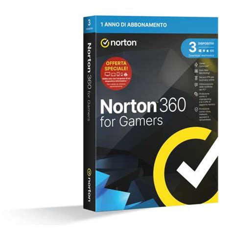 Nortonlifelock Norton 360 For Gamers 2023 Gestión De Seguridad Completo