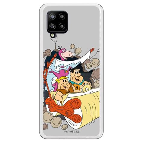 Funda Original Compatible Con Samsung A42 5g Flintstones Blackground