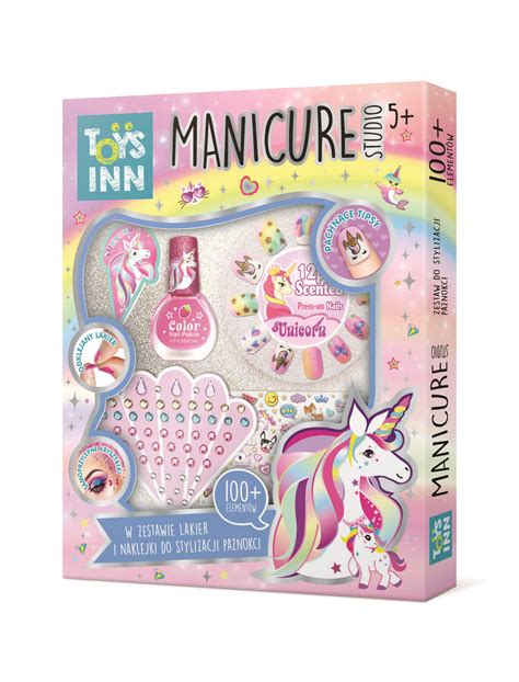 Toys Inn Manicure Studio Zestaw Kreatywny Do Stylizacji Paznokci Dla