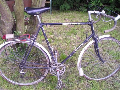 Vintage Retro Racing Bike Puch Prima Super 12 With Huge 25 Inch Frame