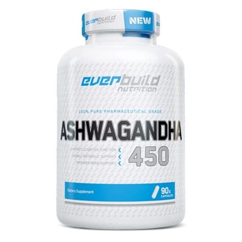 Everbuild Nutrition Ashwagandha 450 Mg 90 Kapsułek