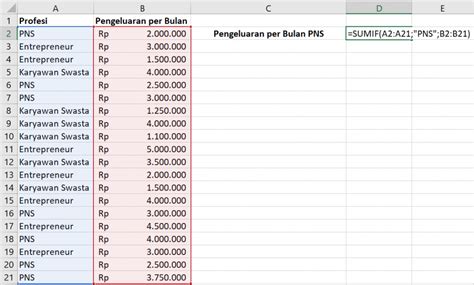 Formula Pada Microsoft Excel Macam Macam Formula Ms Excel Riset