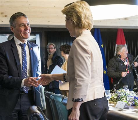 Es Ist Laut Der Eu Unsicher Ob Cassis Mit Von Der Leyen Am Wef Ber