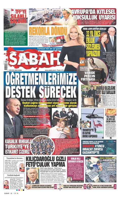 Ekim Ar Amba Sabah Gazetesi Man Et