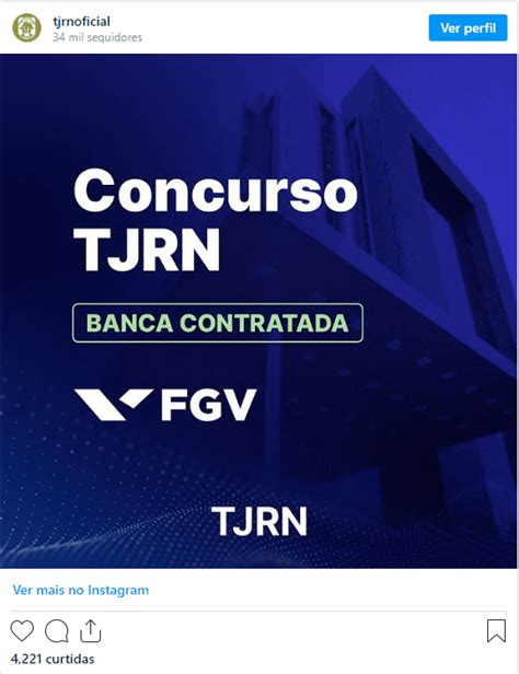 Concurso Tj Rn Banca Definida