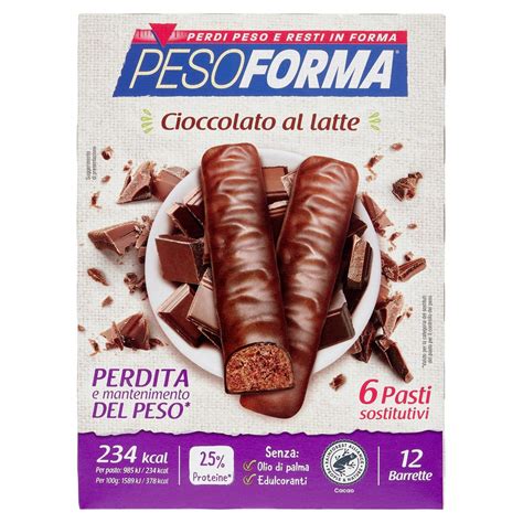 Barrette Cioccolato Al Latte Pesoforma Bennet Online