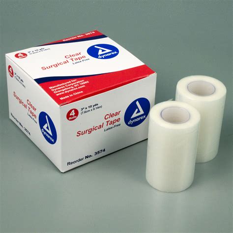 Dynarex Transparent Surgical Tape